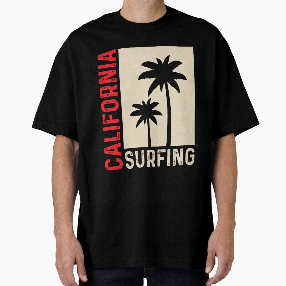 California Surfing Shirt Retro Vintage California Surfing by lou731 Unisex , , , Long Sleeve Tee