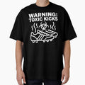 Warning Toxic Kicks - Smelly Soccer Boots Biohazard by TextCrew