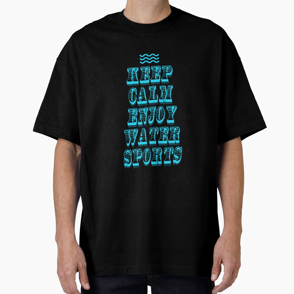 Keep Calm Enjoy Water Sports by saulmedia Unisex , , , Long Sleeve Tee
