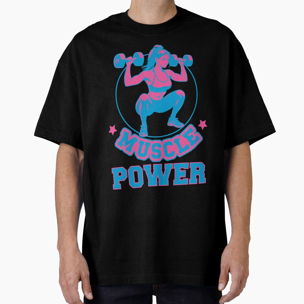 MusclePowerGirl by TemptationStore Unisex , , , Long Sleeve Tee