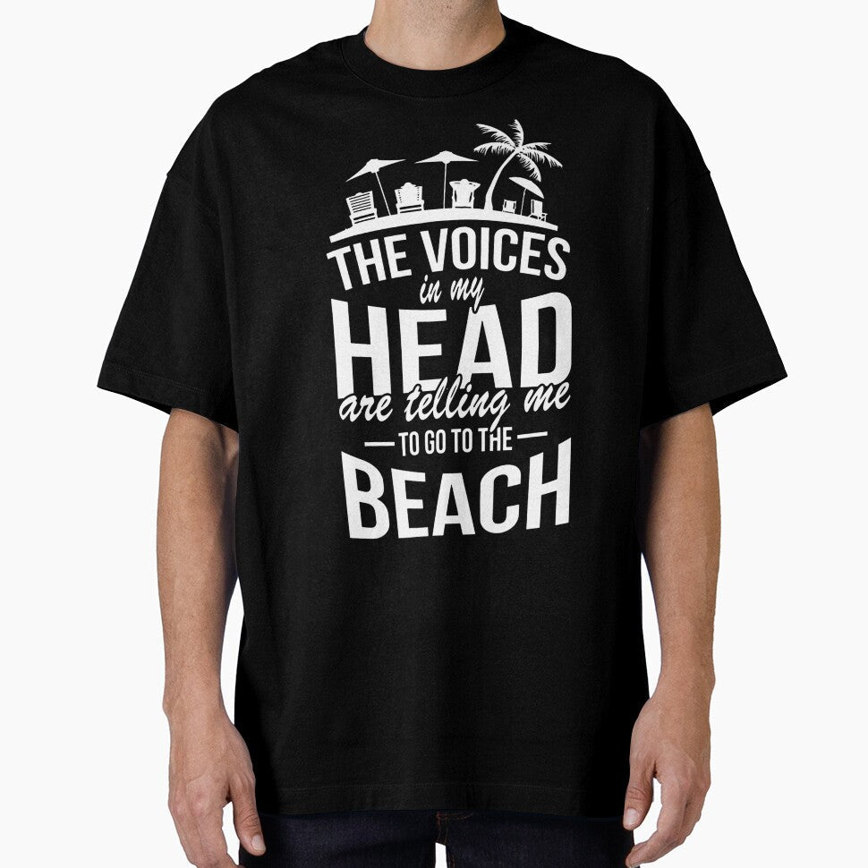 Go To The Beach by GeniusDesignArt Unisex , , , Long Sleeve Tee