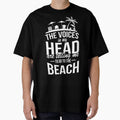 Go To The Beach by GeniusDesignArt Unisex , , , Long Sleeve Tee