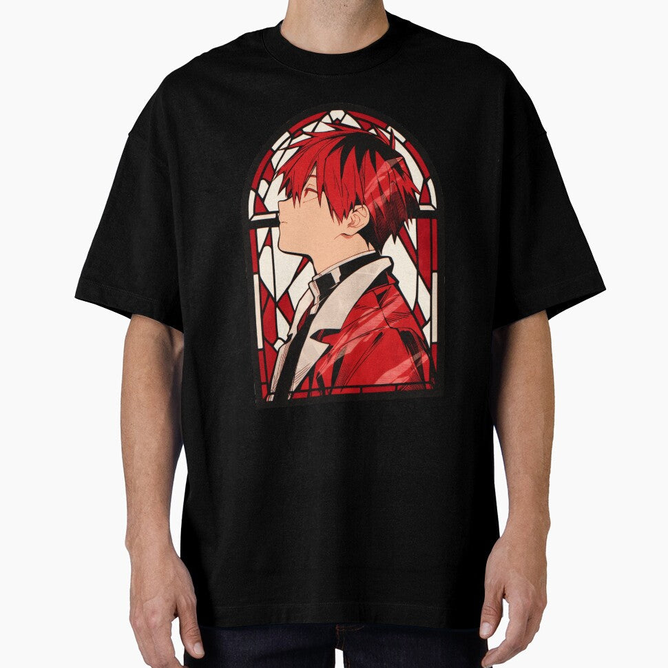 Stained Glass Stark by SchellStation Unisex , , , Long Sleeve Tee