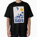 Tarifa Spain Vintage Coastal Travel Poster by Islabonita.