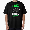t-rex hates Arm days by RPHDesigns Unisex , , , Long Sleeve Tee