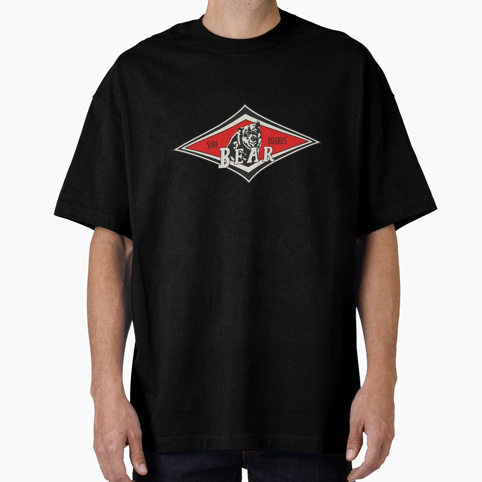 Surfing Bears Big Wednesday Cult Surfboards Red Surf Logo Diamond Retro by TheNine9company