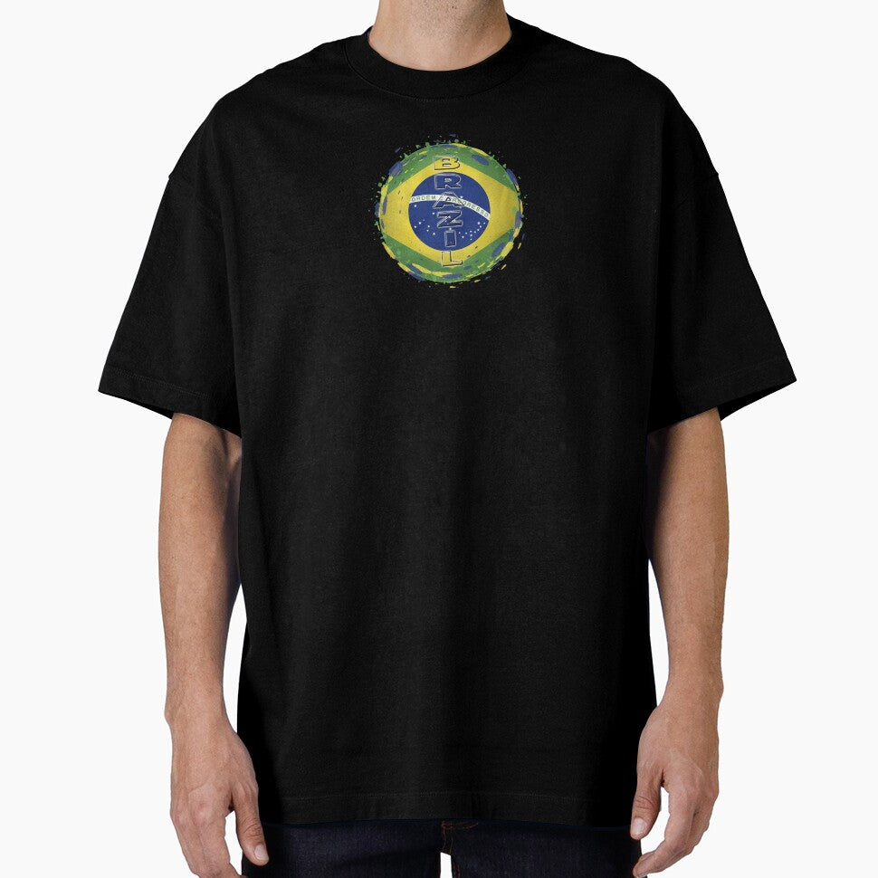 Brazil Flag Circle by Arramavis