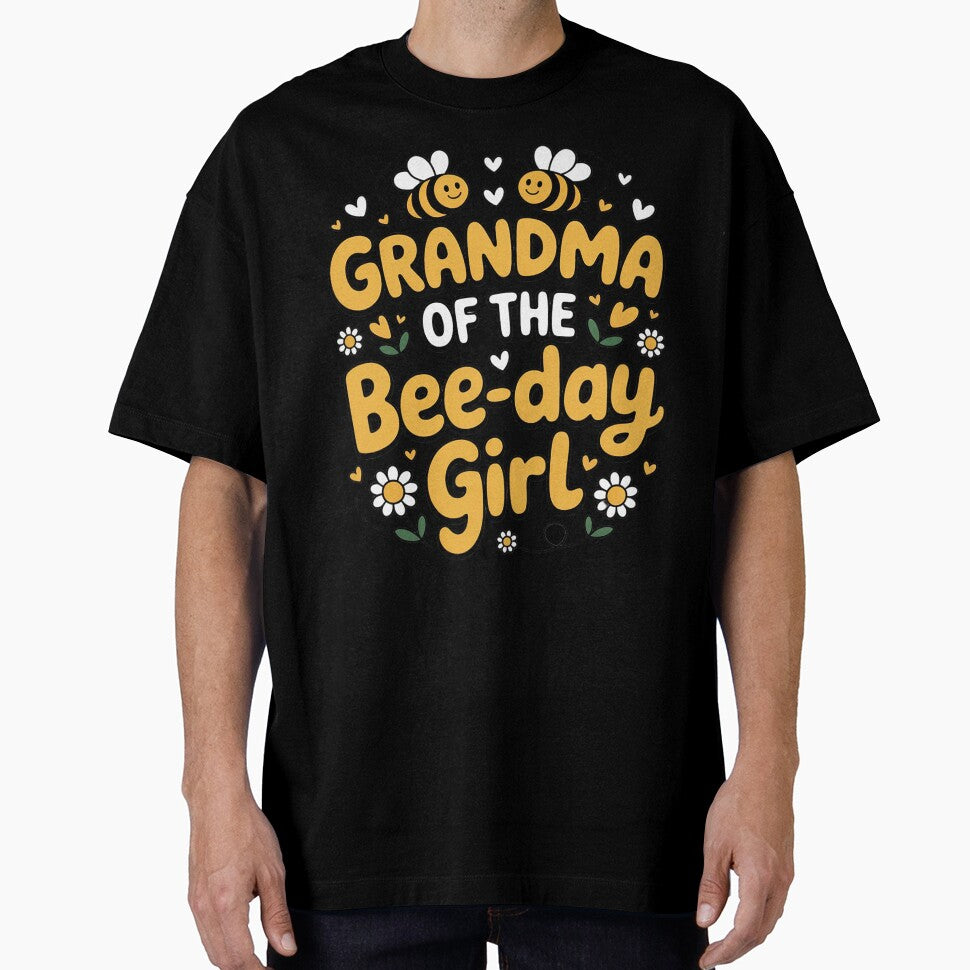 Grandma of the Bee-Day Girl Birthday Party Matching Family by BotboutiquePre