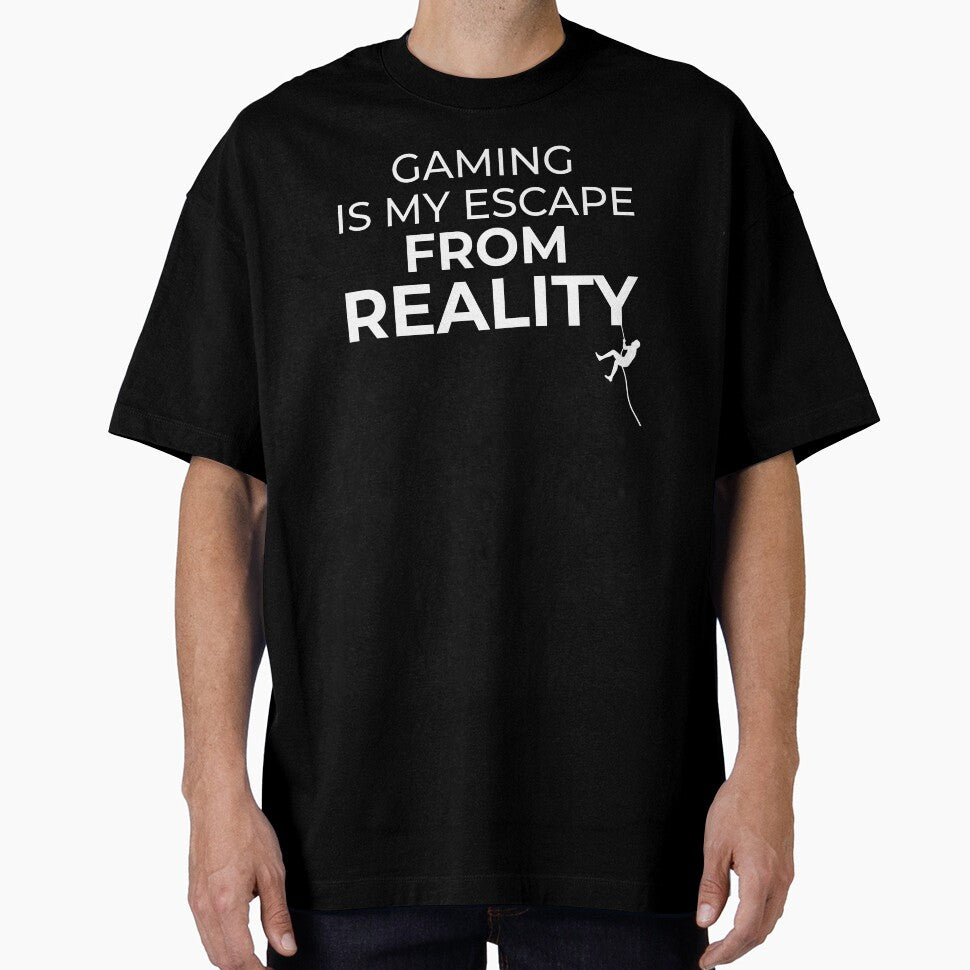 Gaming is my ESCAPE from Reality by FreshCorner Unisex , , , Long Sleeve Tee