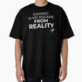Gaming is my ESCAPE from Reality by FreshCorner Unisex , , , Long Sleeve Tee