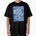 Abstract Wind and Ocean Waves Coastal Artwork by Islabonita.