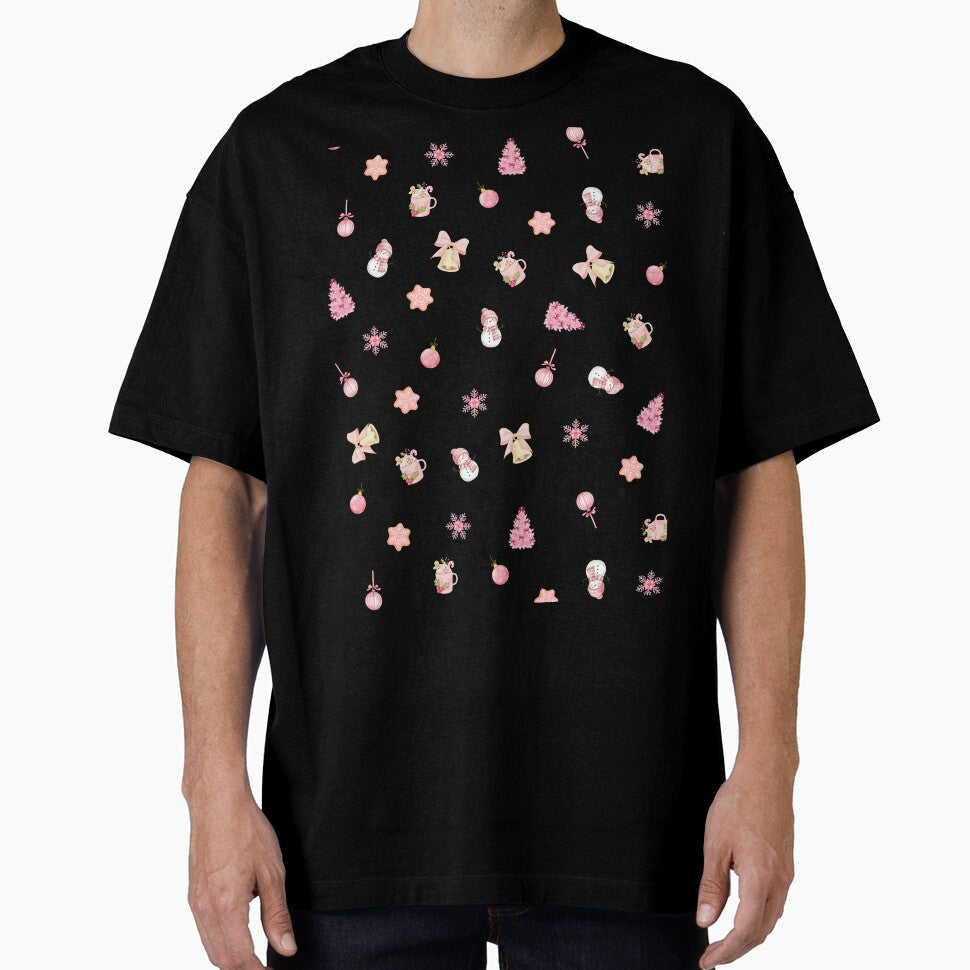Cozy Pink Christmas Pattern (TB) by Trueli0n
