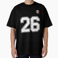 Number 26 Mexico Flag Football Fan by BernoNickel