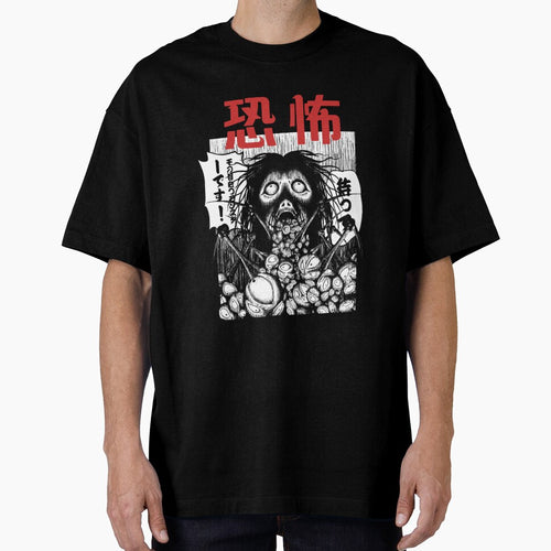 Anime Manga Graphic Top, Japanese Horror Art by Merchking1