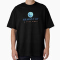 Namast'ay 6 Feet Away by RiseandShineTee Unisex , , , Long Sleeve Tee