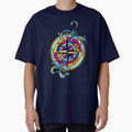 Choose Your Adventure Compass Blue by marieofroumania Unisex , , , Long Sleeve Tee