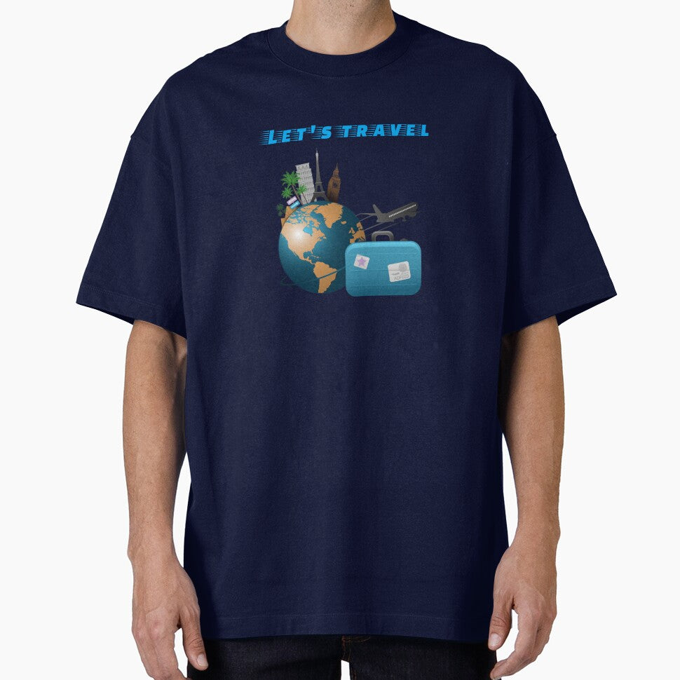 let's travel,adventure,trip, by grickodd Unisex , , , Long Sleeve Tee
