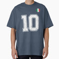 Italy Soccer Number 10 Vintage Sports Fan by RoyesButler