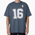 Italy Soccer Number 16 Vintage Sports Fan by RoyesButler