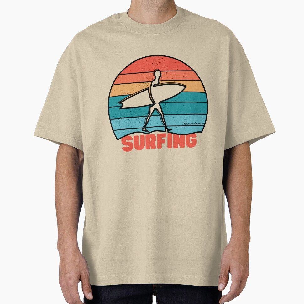 Seaside Surf by Shirt-Sphere Unisex , , , Long Sleeve Tee