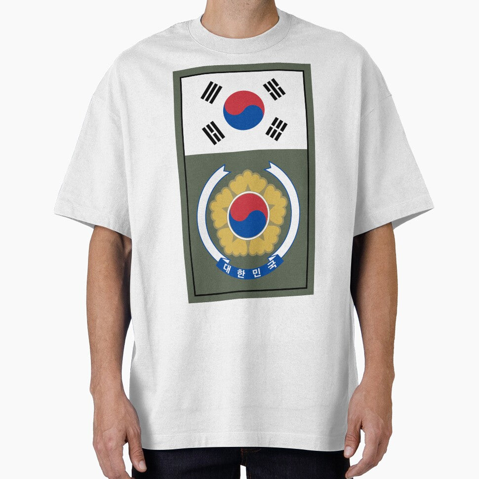 South Korea Flag and Coat of arms by adamst555 Unisex , , , Long Sleeve Tee