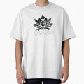 Yoga Lotus Storm by Lichtisign Unisex , , , Long Sleeve Tee