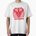 The gains, you get while wearing this are MAD by PhotoIllusions Unisex , , , Long Sleeve Tee