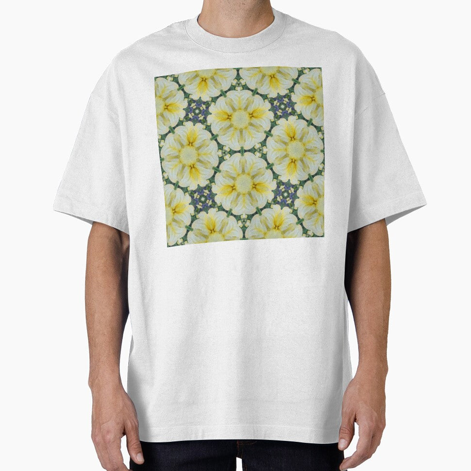 Dazzling Light Yellow Daylily Design by Stabrowska Designs Unisex , , , Long Sleeve Tee