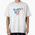 Travel Heals Me – Cute Travel Quote with Airplane | Inspirational Travel Design by PTMinimalShop