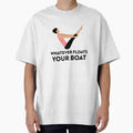 Whatever Floats Your Boat by RiseandShineTee Unisex , , , Long Sleeve Tee