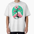 pink flowers on that day by Telo Jowo Unisex , , , Long Sleeve Tee
