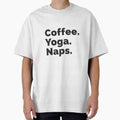 Yoga cardio yoga coffee naps yoga lover by Tropical Blood Unisex , , , Long Sleeve Tee