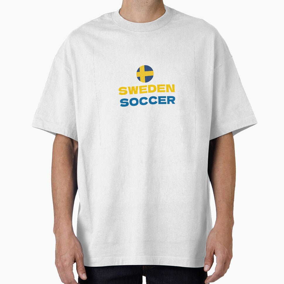SWEDEN SOCCER Shirt – Swedish Flag Fan Tee | Uncle Jichuan by Uncle-Jichuan