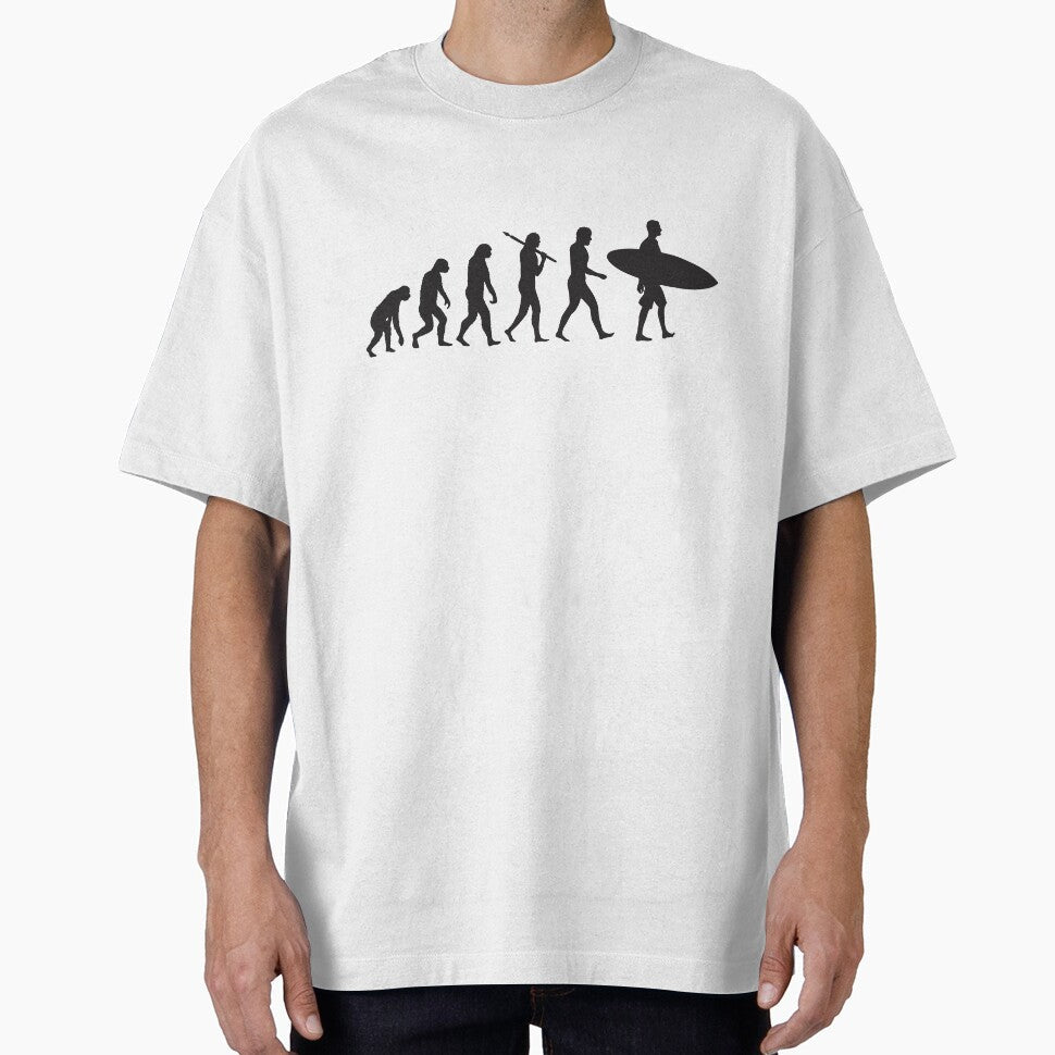 Evolution Surfer by trendingatees Unisex , , , Long Sleeve Tee