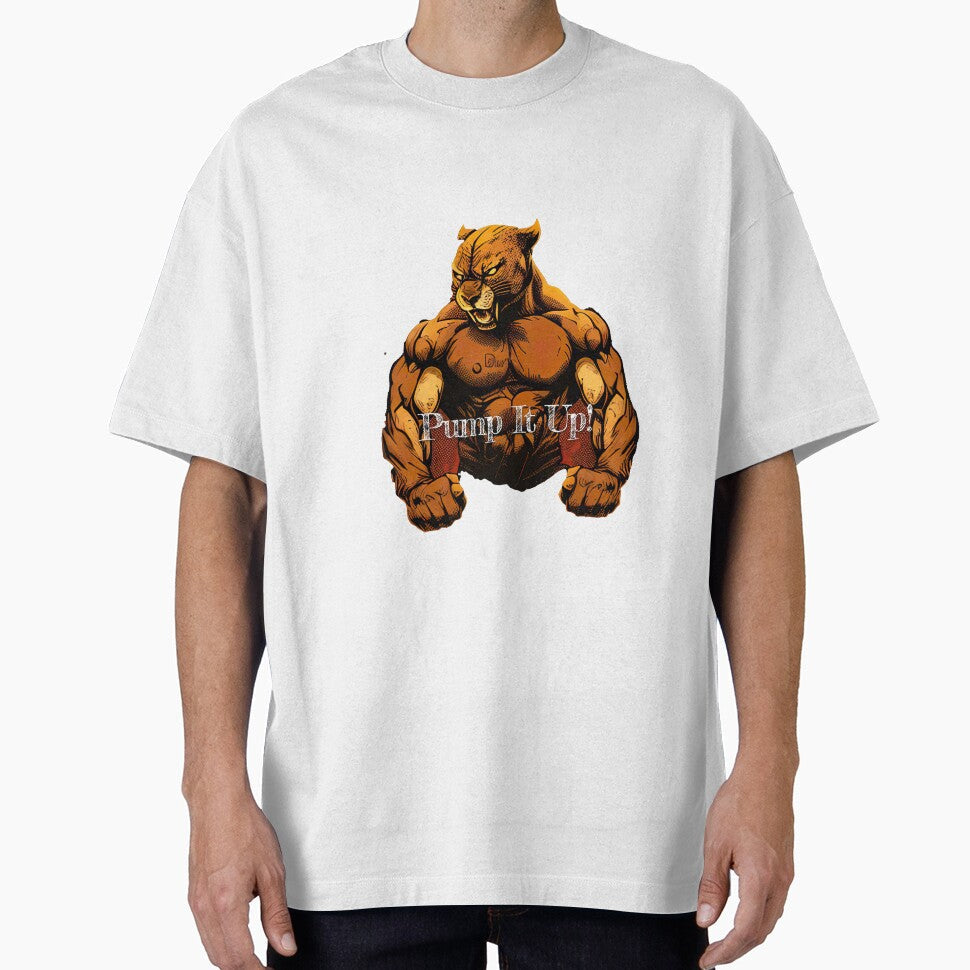 Pump It Up!DesignBodybuilding Fitness Gym Workout Exercise Merch Print Design by tengamerx