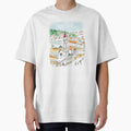 Trogir, Croatia Travel Poster Print Sticker by alwaysbookish Unisex , , , Long Sleeve Tee