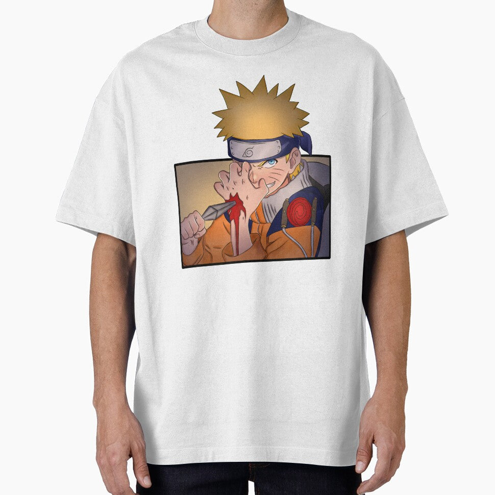 Doodle Orange Shinobi by ValdoArt Unisex , , , Long Sleeve Tee