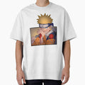 Doodle Orange Shinobi by ValdoArt Unisex , , , Long Sleeve Tee