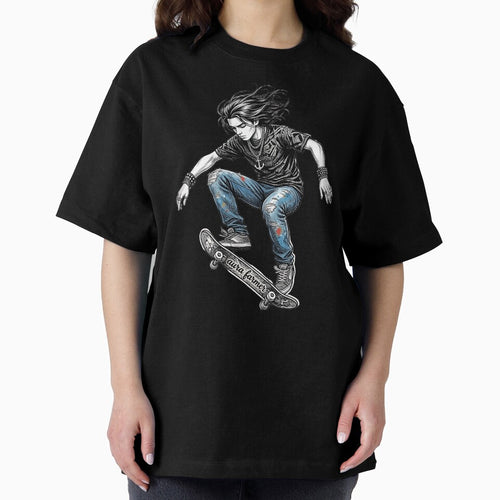 Aura Farming - Grunge Fashion Boy - Skater in Urban Street by Drishya-Designs