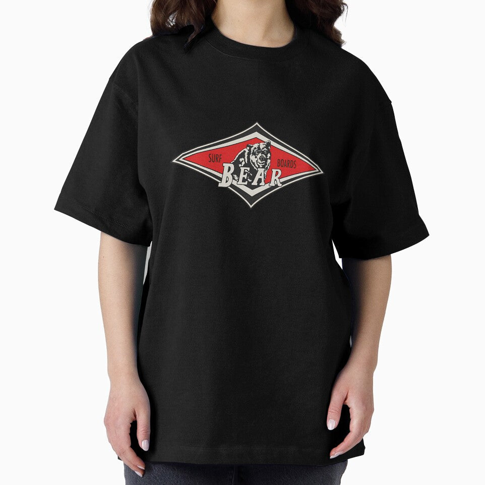 Surfing Bears Big Wednesday Cult Surfboards Red Surf Logo Diamond Retro by TheNine9company