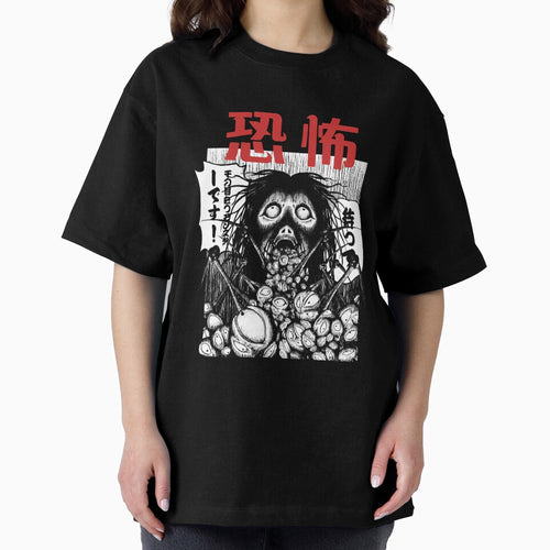 Anime Manga Graphic Top, Japanese Horror Art by Merchking1