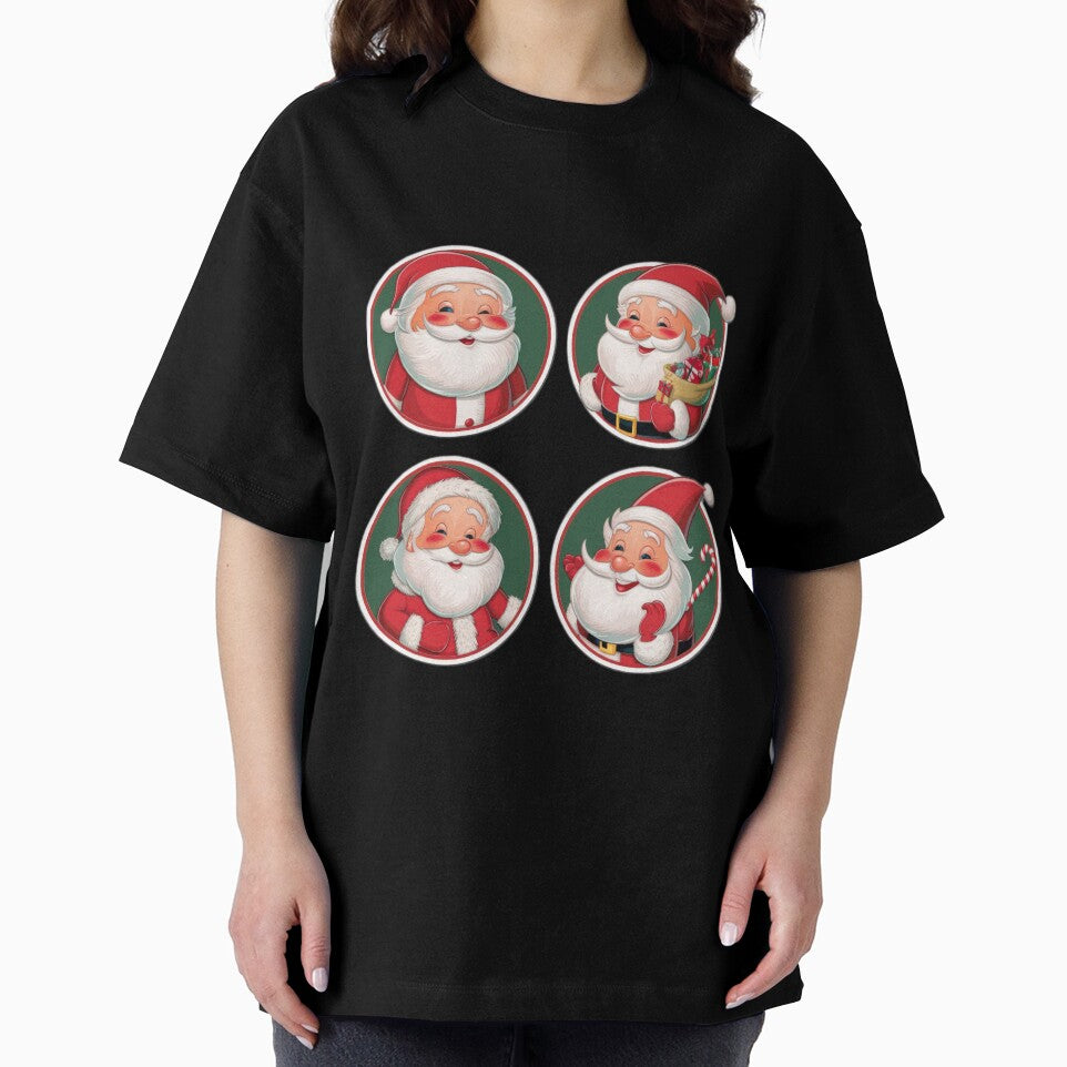 Christmas Funny Cute Santa Claus,Holiday Pattern,Christmas Pattern by Expressions-Sel