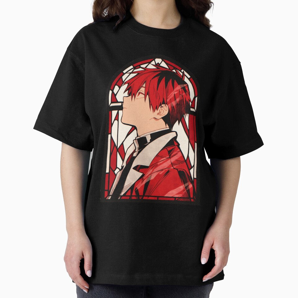 Stained Glass Stark by SchellStation Unisex , , , Long Sleeve Tee
