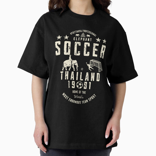 Ayutthaya Professional Elephant Soccer Thailand 1981 Vintage by The Masked Designer