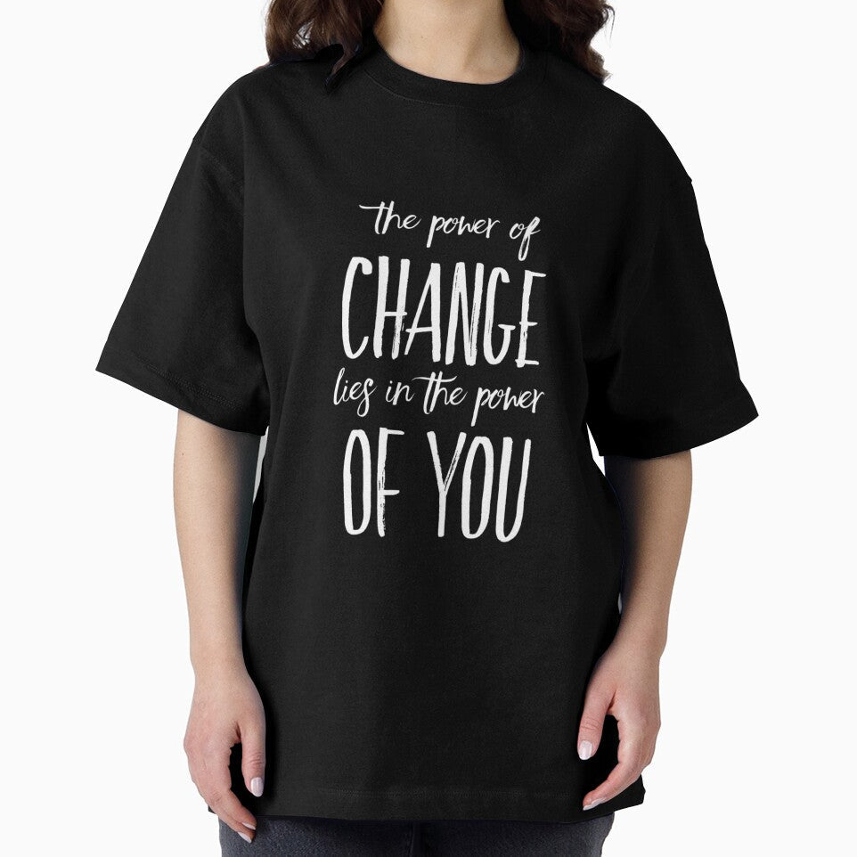The Power of Change Lies in You by RiseandShineTee Unisex , , , Long Sleeve Tee