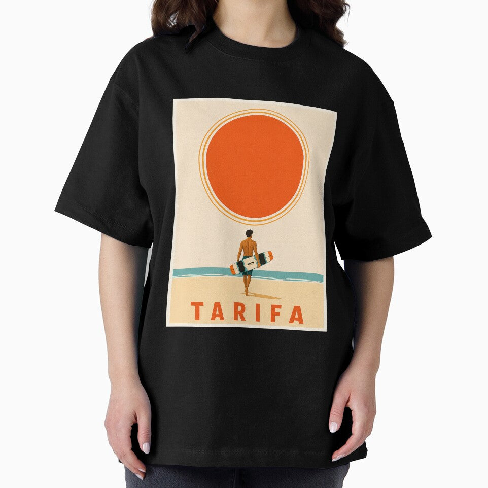 Tarifa Vintage Kitesurf Beach Poster .No2 by Islabonita.