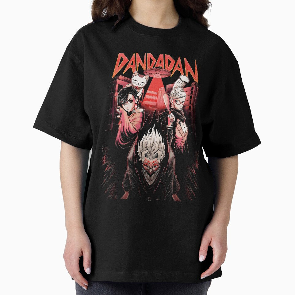 Dandadan Anime by Altaf Aji Unisex , , , Long Sleeve Tee