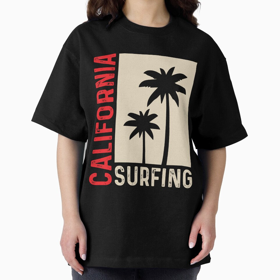 California Surfing Shirt Retro Vintage California Surfing by lou731 Unisex , , , Long Sleeve Tee