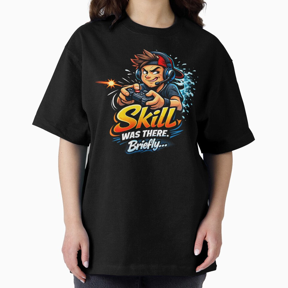 Skill Was There Briefly by VireonTees Unisex , , , Long Sleeve Tee