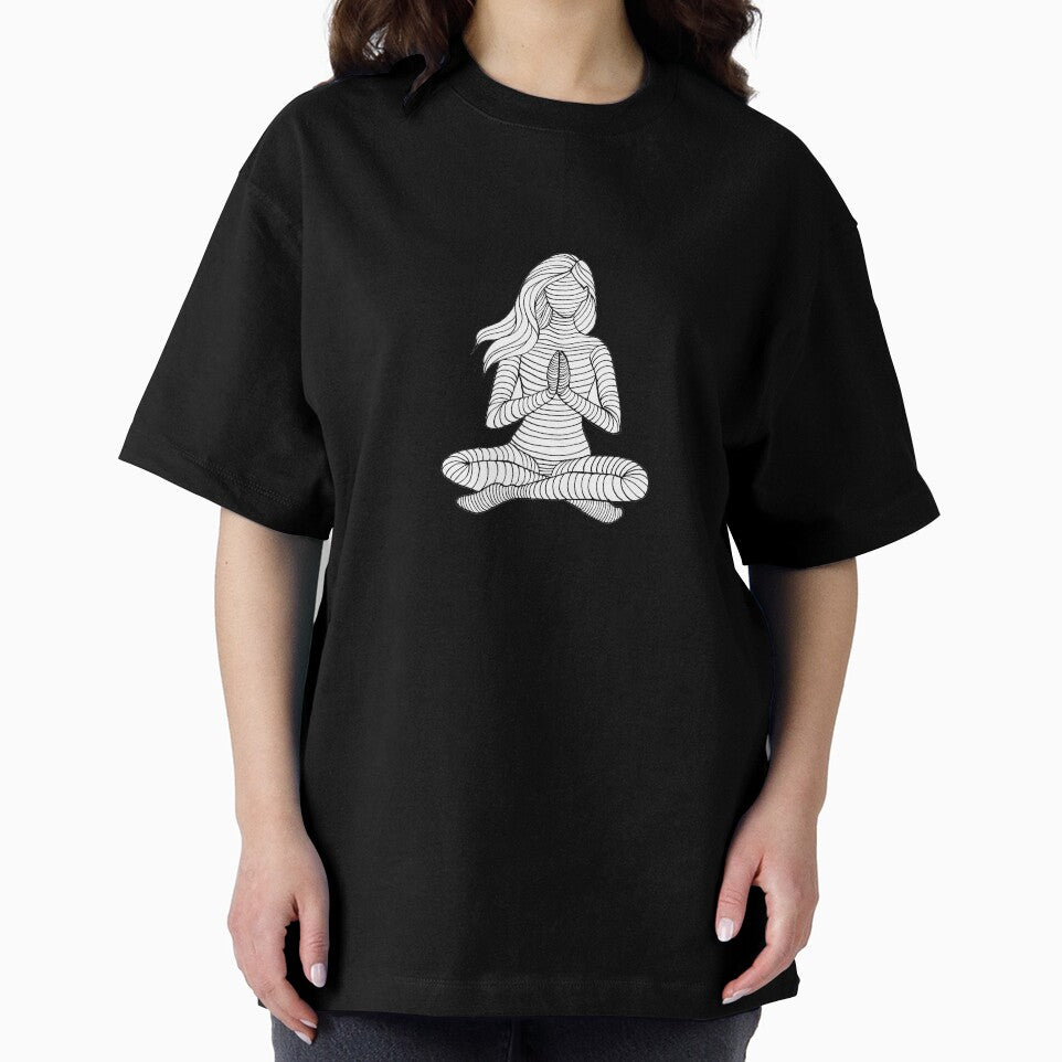 Yoga Girl - Namaste 1 by Katie Fazio